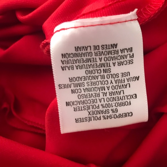 Bright red stretchy jumper Small new  XOXO - Picture 8 of 11